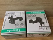 Hansgrohe Vernis Blend bateria wannowo-prysznicowa ścienna czarny mat