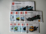 LEGO zestaw 10 instrukcji OKAZJA