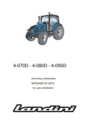 Instrukcja Napraw Landini  4 - 070 D, 4 - 080 D, 4 - 090 D PL