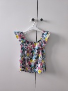 Koszulka bluzka dziewczęca hiszpanka falbanki 116 coccodrillo