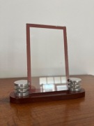 Podstawka na zdjęcie. Art Deco. Bryły. 