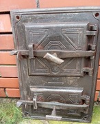 Zabytkowe drzwiczki do pieca ,kominka lub wędzarni - lata 60/70 te