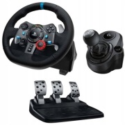 Kierownica Logitech G29 + drążek do zmiany biegów (shifter)