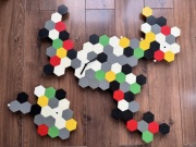 Zegar modułowy IKEA SMYCKE unikat!