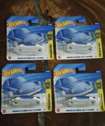 Nowe 4 x Porsche 911 Carrera Clip Brelok Hot Wheels zestaw czterech modeli