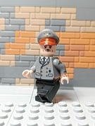 Minifigurka żołnierz Oficer WW2 wojsko Niemieckie Adi klocki LEPIN 