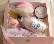 PRO PINK BOX kosmetyczny Zestaw dla Niej - prezent Podaruj Relax Podarunek