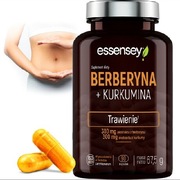 Essensey Berberyna + Kurkumina na prawidłowe trawienie, 90 kapsułek