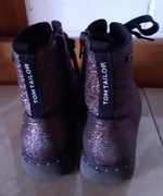 buty Tom Tailor brokatowe kolorowe
