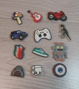 Przypinki do Crocsów - zawieszki charmsy pins gadżety do Crocs