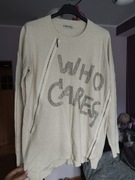 Sweter damski beżowy , dobry materiał 