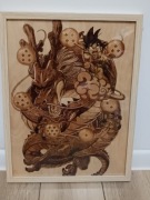 Grafika z motywem Dragon Ball 30x40 cm 