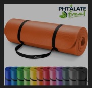 Mata do Ćwiczeń Jogi Pilatesu 190x100 Karimata NBR Fitness 1,5cm