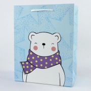 Torebka prezentowa "Miś polarny", 25x32x11 cm