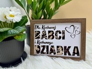 RAMKA 3D Oryginalny prezent na Dzień Babci i Dziadka