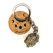 Brelok breloczek do kluczy Piryt na pieniądze