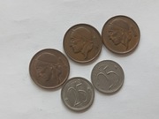 25 i 50 centimes -mix-Belgia .