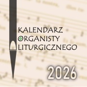 2 szt. - Kalendarz Organisty Liturgicznego 2026 - B5, opr.twarda 