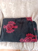 Koc polarowy z parzenicami 