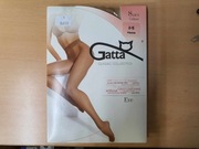 RAJSTOPY BEŻOWE VISONE CIENKIE GATTA ROZMIAR S/2, 8 DEN