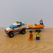 LEGO City 60012 Wóz terenowy i łódź nurków