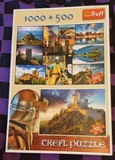 Puzzle 1000 + 500 Ruiny zamku Czachtice