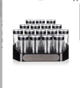 Zestaw pojemników na przyprawy 