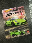 Hot Wheels Premium Porsche 911 GT3 RS acid green Forza Horizon 4 przepiękna
