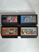 Dragon Quest I II III i IV - cztery cześci gry Nintendo Famicom Pegasus