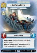 Star Wars: Unlimited - SEC - Bo-Katan Kryze (R) PROMO FOIL
