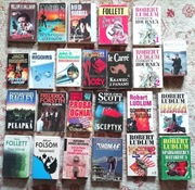 24x THRILLER sensacja Robert Ludlum, Jack Higgins Ken Follet, David Morrell