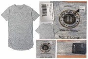 Publish Brand – SS Raglan Knitted Tee – XL – Heather Grey – NOWA z metką