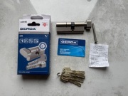 Wkładka z Gałką GERDA EVO antywłamaniowa 35G/50 Nikiel Satyna klasa C