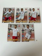 Karty Panini Biedronka DUMNI Z NASZYCH - zestaw 5 kart