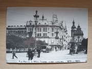 Plac Halicki Lwów 1903 tramwaj konny zdjęcie