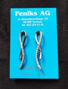 Kolczyki nausznice 925 Feniks