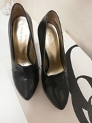 Szpilki Nine West rozm 36,5 skórzane, nowe