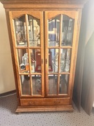 Sprzedam efektowną dwuskrzydłową oszkloną witrynę