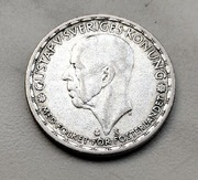 Szwecja 1 Korona 1946 r srebro 