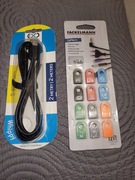 Zestaw kabel USB-C 2m + znaczniki do kabli Fackelmann