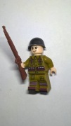 5 Figurek żołnierzy polskich z broniami WW2 kompatybilne z Lego, Cobi