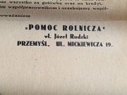 Przemyśl Druk reklamowy 1939