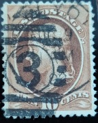 Znaczek pocztowy - USA - 1880r.