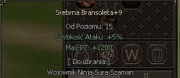 Projekt Hard Srebrna bransoleta+9