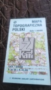 MAPA TOPOGRAFICZNA POLSKI -> PUCK I GDAŃSK N-34-VII i N-34-XIII