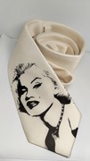 Nowy piękny krawat Unisex Dla kobiety i mężczyzny Marylin Monroe 