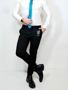 Spodnie męskie garniturowe boohooMAN super skinny rozm. 32 (M) 