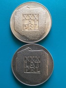 200 zł 1974 XXX lat PRL Srebro Dwie sztuki