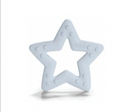 Bibs Bitie blue star, gryzak gwiazdka dla niemowlaka i starszego dziecka