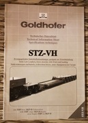 Dwie Specyfikacje techniczne naczep Godhofer STZ-VH i THP ORYGINAŁY